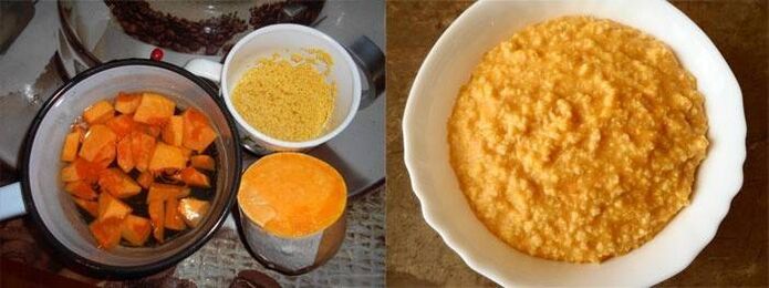 pumpkin millet porridge for psoriasis